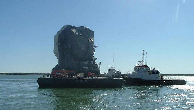 US Military SBX-1: The most powerful missile Defense Radar in the world