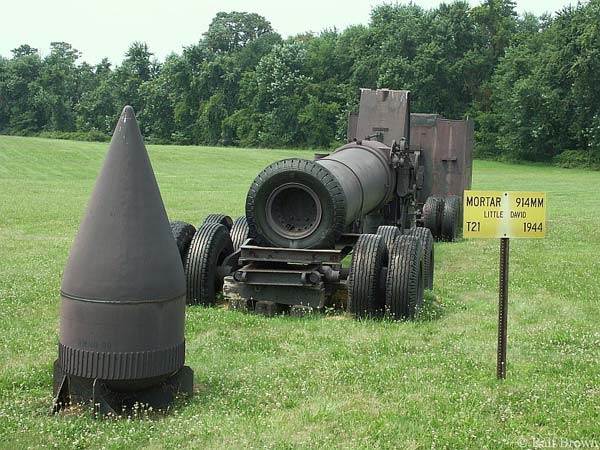 The Worlds Largest Mortar is a Massive 914 mm Mortar owned by the US Military