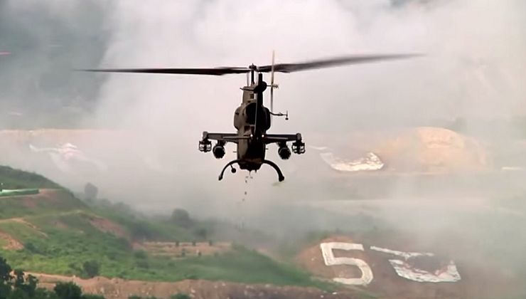 US Military puts on a Show of Force in Military Exercise