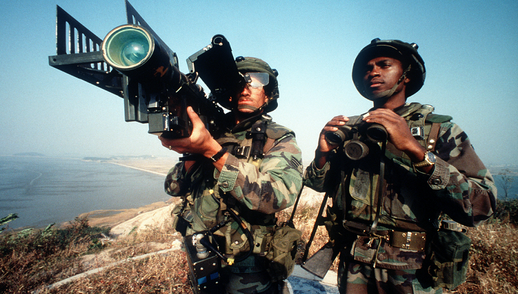 Advanced US Military Stinger Missile