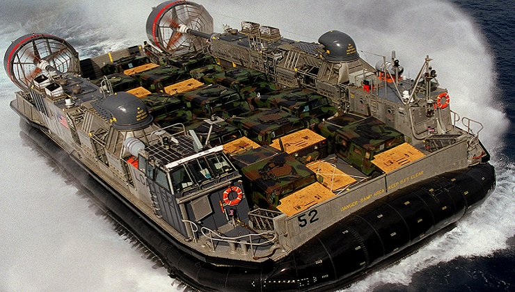 LCAC Hovercraft: The Most Powerful Machine of US Navy