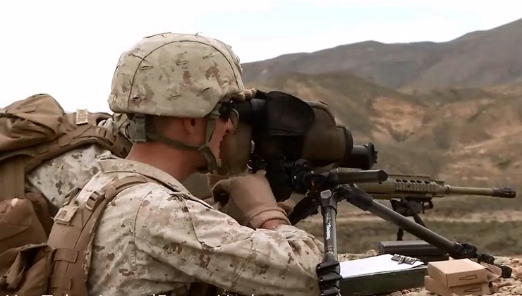 US Military Most Feared Sniper uses M110 SASS Rifle