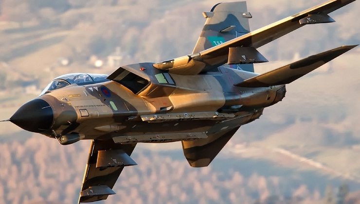 Beautiful British Jet Plane in Action: Panavia Tornado