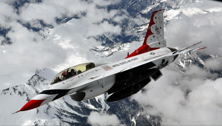 U.S. Air Force Thunderbirds Inflight Refueling