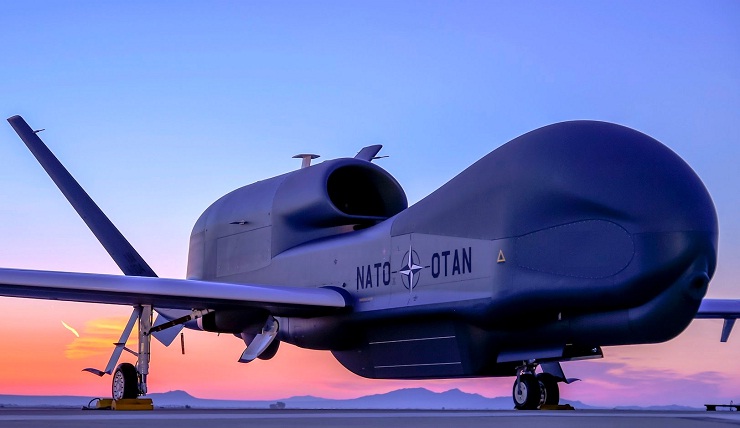 Most Advanced NATO Military Global Hawk UAV Aircraft