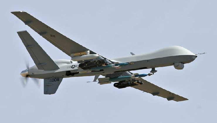 US Air Force looking for Bad Guys with RQ 9 UAV Aircraft