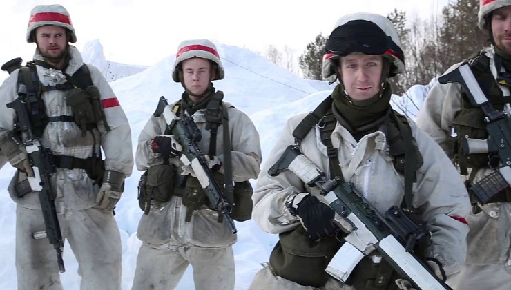 173rd Airborne Division at Exercise Cold Response