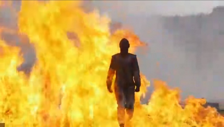 Russians Test Explosion Proof Suit in Minefield
