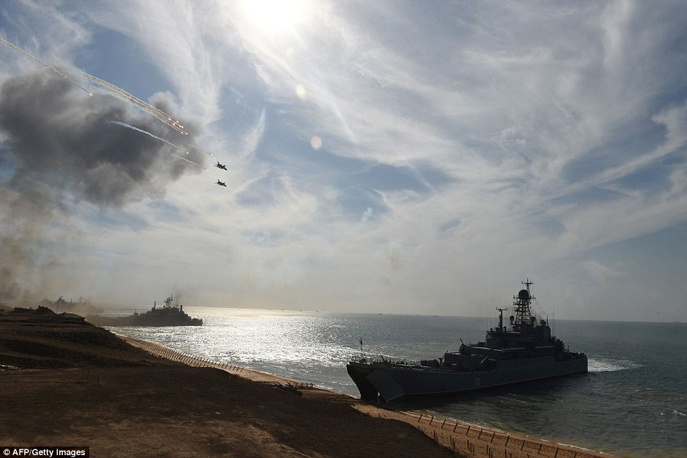Russia flexes its Military Might with recent Exercise in Crimea