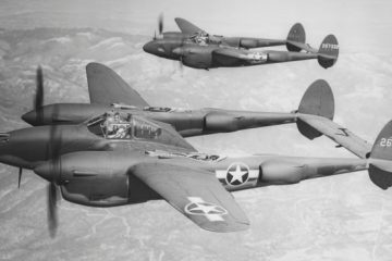 U.S. P-38 Lightnings Raid Germany – Gun Camera Footage