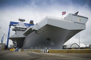 British Supercarrier HMS Queen Elizabeth (Video)