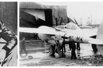In WW2, This USAAF pilot defected, he flew his P-38 to Milan & joined the SS