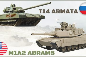 T-14 ARMATA (Russia) VS M1A2 ABRAMS (USA) Tank Comparison (Video)