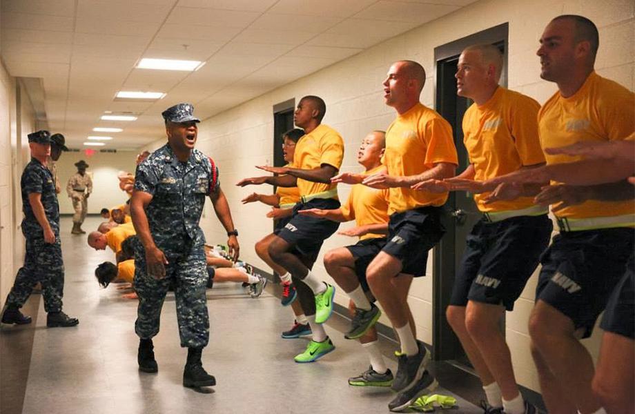 Navy Boot Camp: Physical Fitness. 