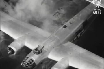 WW2 Bomber Shot Down – Incredible Footage (Video)