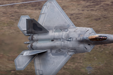 Raptors and Eagles in The Mach Loop, Wales.