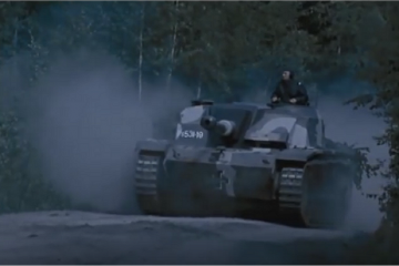 War Movie Scene: Finnish StuG’s Attack Soviet Armour