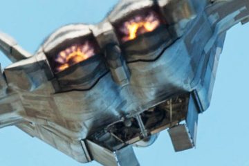 Impressive Close Look at the Best US Fighter Jet : The Superb F-22 Raptor in Action  ( Video )