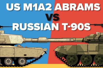 US M1 (M1A2) Abrams vs Russian T-90 S – Main Battle Tank / Military Comparison ( Video )