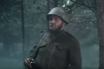 War Movie Scene: Attack on Russian Mortar Battery from Cross of Iron ( Video )