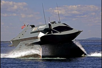 Watch Shadow Stealth Ship! SUPER FAST stealth for the US Military and Navy (Video)