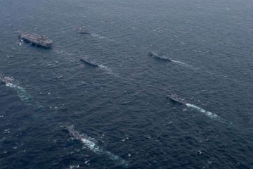U.S. Navy Prepares to Defend Allies amid heightened tensions with N. Korea  (Video)