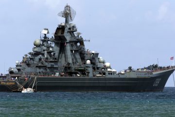 America’s Stealth Zumwalt Destroyer VS. Russia’s Battle Cruiser  (Video)