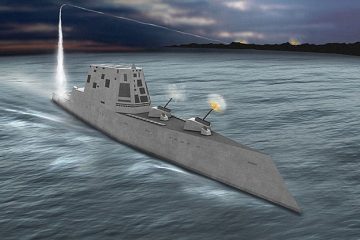 Revealed: Here’s What would Happen if the USS Zumwalt Fought a Russian Battlecruiser (Video)