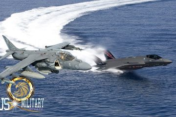 Watch this Crazy Video of An F-35B vs AV-8B Harrier