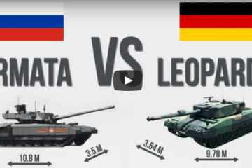 Main Battle Tank Comparison – German Leopard 2 vs Russian T 14 Armata