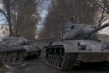 War Movies Scene: The Bridge Scene from Battle of the Bulge