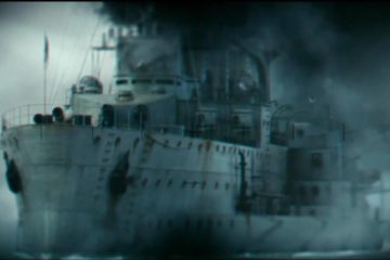 War Movie Scene: Ships Duel from the Movie Admiral