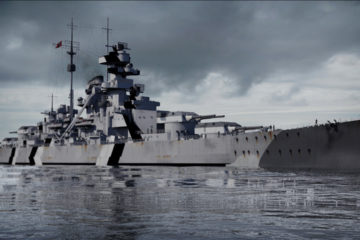 Rare Color Footage of the Bismark the Pride of the Kriegsmarine WW2