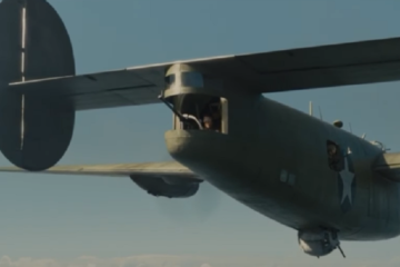 War Movie Scene: Unbroken Bombing Mission