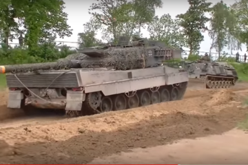German Bundeswehr on Maneuvers in Heidesturm Area 2017