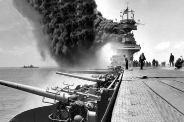Historical Footage of the Battle of Midway WW2