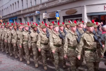 Scots Black Watch Homecoming Parade