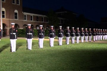 United States Marine Corps Silent Drill Platoon 2013