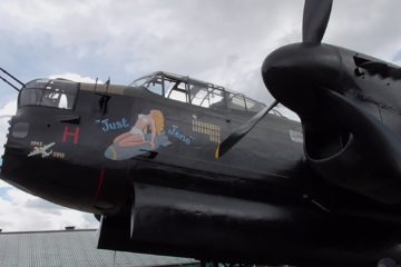 Rare WWII Colour Film – Avro Lancaster Bombers