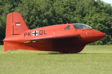 World's Only Flying Messerschmitt Me 163 Komet (Kraftei)-