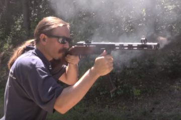 Shooting an Iconic WW2 Russian Sub Machine Gun the PPSh-41