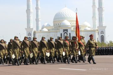 The Biggest Parade in the History of Kazakhstan in Astana
