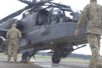 AH-64D Apache Longbow Helicopters Weapons Load & Gunnery