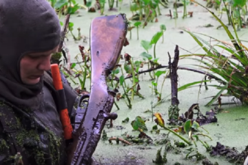 I Found a WW2 Anti-Tank Rifle & Lost Soldiers in a Swamp