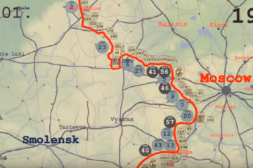 An Animation of the Eastern Front WW2 – Year 1942