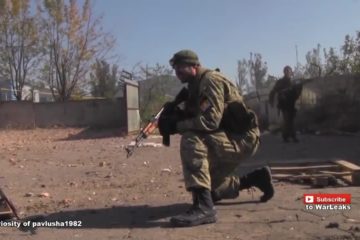 Helmet Cam Firefight Combat Footage: Novorossian Rebel Attack On Ukrainian Checkpoint