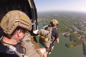 U.S. Army Ranger Water Jump