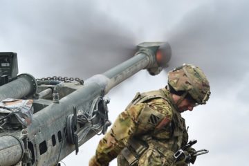 Artillery Battery Barrage – U.S./ROK Marines Live-Fire