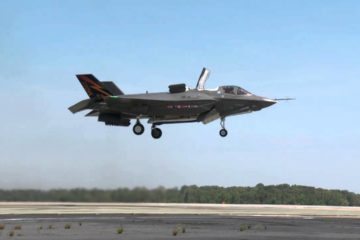 First F-35B Vertical Takeoff Test