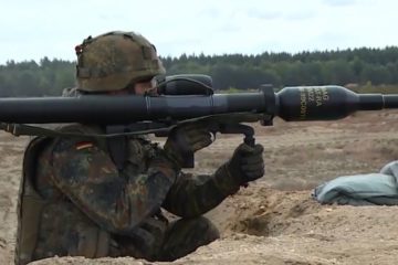 The Powerful German Panzerfaust 3 Anti-Tank Weapon In Action